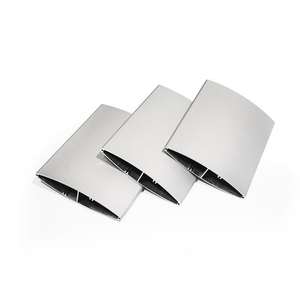 Cuchillas de persiana de aluminio de la serie OEM 6000, anodizado de recubrimiento en polvo para persianas de aleta de hoja de Louvre extruidas, extrusión de hoja de molino - Product Image 1