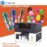 Printer UV Flatbed 6090 A1 Laris Manis Ricoh/DX5 Kecepatan Tinggi 50M/MENIT Label Logo 3D TPU Kustom untuk Botol Anggur Mewah