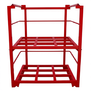 화케 솔리드 카본 스틸 아연 도금 유럽 스타일 랙 맞춤형 크기 가능 - Product Image 1