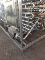 Stérilisateur à tube à ultra haute température stérilisateur de pasteurisation de pipeline de lait de jus de fruits de boisson