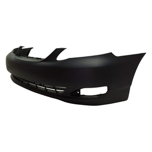 Pare-chocs avant pour Toyota Corolla CE <span class=keywords><strong>LE</strong></span> berline <span class=keywords><strong>2005</strong></span> 2006 2007 2008 avec trous pour feux antibrouillard sans capteurs apprêté TO1000297 521190Z938 - Product Image 4