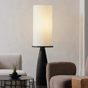 Floor <b>Lamp</b> Wabi Sabi Style Led Light Source <b>Switch</b> Control 3 5 Square Meter Irradiation Area Decorative Ambient Lighting - Product Image 4