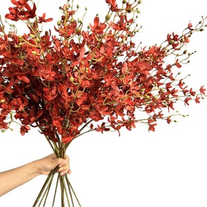 Plantes artificielles, orchidées Phalaenopsis, plantes d'aménagement paysager, décoration de la maison, arrangements floraux, bouquets de mariage, fleurs artificielles - Product Image 5