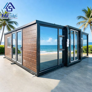 บ้านสำเร็จรูปแบบขยายได้ กันน้ำ ขนาด 20 ฟุต 40 ฟุต 1 2 3 4 5 ห้องนอน สไตล์โมเดิร์น ราคาประหยัด บ้านเคลื่อนที่ วิลล่า - Product Image 1