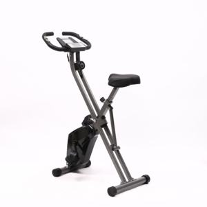 Venta superior de alta <span class=keywords><strong>calidad</strong></span> plegable X <span class=keywords><strong>bicicleta</strong></span> portátil interior magnética vertical <span class=keywords><strong>bicicleta</strong></span> con Monitor de ritmo cardíaco para uso en gimnasio Culturismo - Product Image 1