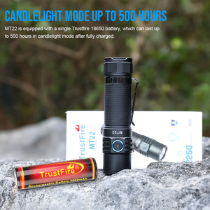 Lampe de poche portable magnétique TrustFire MT22 2250LM 18650 USB C rechargeable EDC - Product Image 3