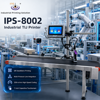 Impresora TIJ Compacta IPS-8002 con Linux, Interfaces Ethernet, USB, Codificador y Alarma para Integración en Empaquetado
