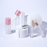 Emballage portable pour correcteur mat, flacons de gloss à lèvres en PET personnalisables en volume pour correcteur liquide