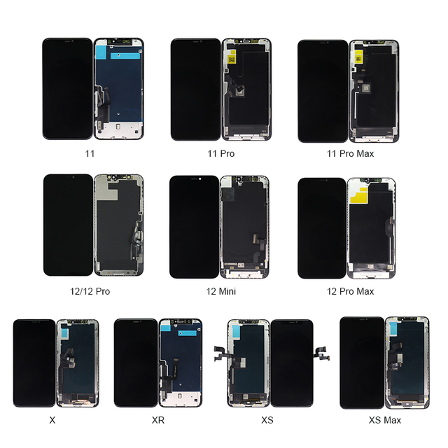 High Quality and Good Price SQ Brand LCD With Digitizer for iPhone X XS XSMax 11 11ProMax Screen Replacement Display Screen Oled