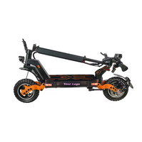 Suministro directo de fábrica, alta velocidad, 48V 13AH/15AH/18AH 800W/1000W/1600W, plegable, impermeable, mayor autonomía, pantalla LED, neumático de 10 pulgadas