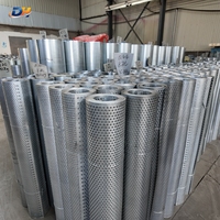 Bobine de tôle perforée industrielle en acier inoxydable pour filtration, ventilation et protection