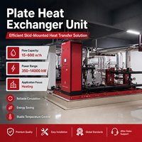 Produsen Profesional Industri Baja Tahan Karat 304 180m3/jam 420m3/jam 540m3/jam 2800KW 9800KW Unit Penukar Panas