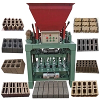 Machine automatique de fabrication de blocs creux en béton cellulaire autoclavé QT4-25, contrôlée par PLC, haute production, pour blocs emboîtables en ciment