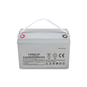 แบตเตอรี่เจลแบบ Deep Cycle 12V 100ah สำหรับระบบพลังงานแสงอาทิตย์แบบตะกั่วกรด - Product Image 6