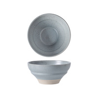 Bol à riz et à soupe en céramique de style chinois, design rétro vintage, luxe léger, compatible micro-ondes, utilisation hôtelière, bol à dessert et à salade