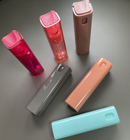 Atomiseur antique de luxe de 10ml avec flacon de parfum carré en plastique coloré pour sérums de soins de la peau, nouvel arrivage du fabricant