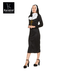 ODM, venta completa, disfraz de monja para <span class=keywords><strong>mujer</strong></span> adulta, traje de TV y película, disfraces elegantes de monja adulta para <span class=keywords><strong>mujer</strong></span> - Product Image 2