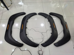 Taishua Pickup Phụ Kiện Xe bánh xe vòm ABS nhựa Fender Flare với ánh sáng cho Hilux Revo bánh xe bùn bảo vệ - Product Image 2