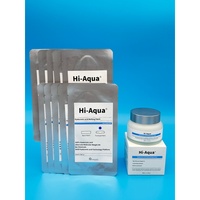 Mascarilla coreana para el cuidado de la piel, parche antiarrugas para ojos, parche de ácido hialurónico para el cuello en kit OEM con crema hidratante HA