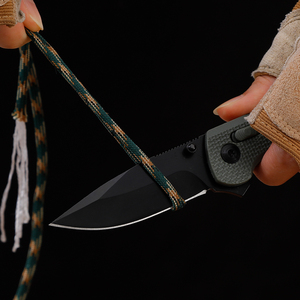 Coltello Pieghevole Portatile in Acciaio Inossidabile di Alta Qualità, Coltello Tascabile Resistente per Campeggio e Attività all'Aperto, OEM - Product Image 4