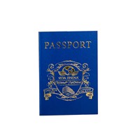 Passeport d'affaires pour animaux de compagnie de haute qualité, imprimé en couleur