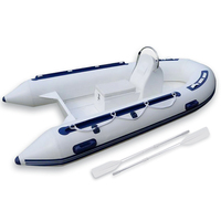Usine bas prix luxe RIB Yacht 480cm coque rigide bateau en fibre de verre