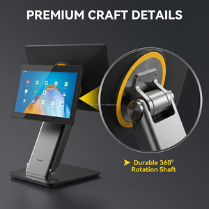 Système de point de vente tactile pour restaurant 15,6/15 pouces, économique, vente en gros, caisse tactile double avec <span class=keywords><strong>imprimante</strong></span> et ensemble de caisse - Product Image 5
