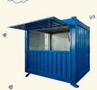 Bar et café en conteneur pop-up de 10 pieds / 20 pieds, magasin modulaire mobile, magasin de proximité à vendre, boutique mobile
