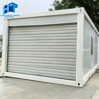 Maisons préfabriquées modulaires portables en acier isolé pour résidences, bureaux commerciaux, hôtels, cabines, maisons miniatures, maisons conteneurs mobiles