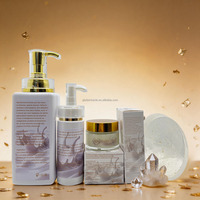 Ensemble de soins de la peau à la vitamine C naturelle OEM, soin du visage, anti-âge, hydratant, raffermissant, éclaircissant, collagène, glutathion, vitamine C