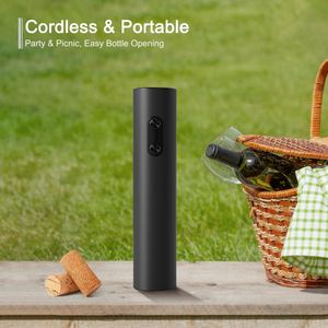 JOY <b>Battery</b> <b>Operated</b> Automatic Electric Wine Bottle Opener with Sustainable Design-Gift Set - Product Image 4