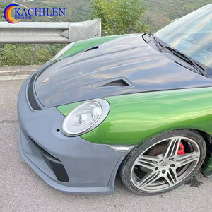 Kit carrozzeria paraurti anteriore in plastica stile 991.2 GT3 per Porsche <span class=keywords><strong>911</strong></span> <span class=keywords><strong>997</strong></span> dal 2005 al 2012 - Product Image 5