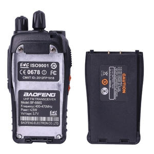 Radio Baofeng Bf C1 2W UHF V0X Dengan Senter Mic Ht Ham Radio Dua Arah Transmitter Portabel Handheld Walkie Talkie Jangkauan Jauh - Product Image 5