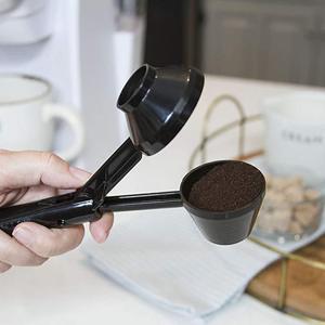 Cuillère à café avec filtre Chef Season Show 8218 en ABS noir, cuillère doseuse pour la préparation à domicile ou au bureau - Product Image 3