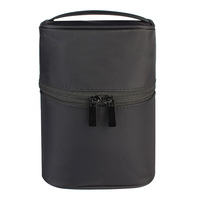 Sac de voyage cosmétique JOYSUN, petit organiseur de pinceaux de maquillage, mignon, portable, avec fermeture éclair, logo personnalisé