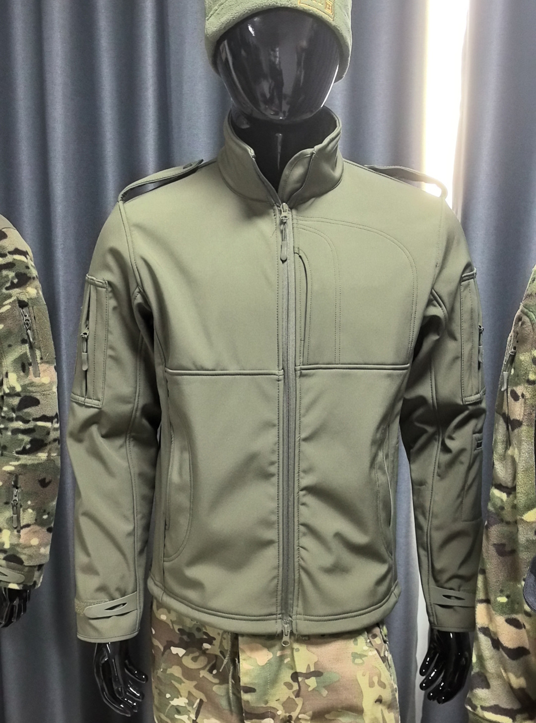 Bretelles de veste tactique personnalisées vert militaire