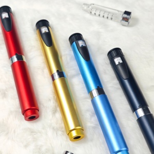 Stylo injecteur réutilisable V2 de haute qualité, 60 UI, corps métallique, couvercle métallique, design durable, bouchon en caoutchouc, cartouche de 3 ml - Product Image 6