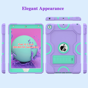 Funda <span class=keywords><strong>de</strong></span> tableta para niños a prueba <span class=keywords><strong>de</strong></span> golpes ecológica <span class=keywords><strong>de</strong></span> alta calidad para iPad 10,2 pulgadas 7/8/9th Gen Cover para niñas - Product Image 3