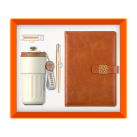 Vente en gros de mugs à café promotionnels 4 en 1, stylo, bloc-notes, clé USB, logo personnalisé, ensemble cadeau de luxe pour le bureau
