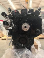 Moteur diesel Cummins 6BTAA5.9-C150 150 CV 5,9 L turbocompressé refroidi par intercooler 6 cylindres pour excavatrice, grue, chargeuse