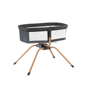 <span class=keywords><strong>Culla</strong></span> Portatile Pieghevole per Neonati, Lettino Compatto con Funzione Dondolo per Uso Alberghiero, Facile da Trasformare in <span class=keywords><strong>Culla</strong></span> Oscillante - Product Image 4