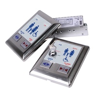 Ouvre-porte populaire de la gare de l'aéroport Système de verrouillage automatique à bouton-poussoir avec invite vocale