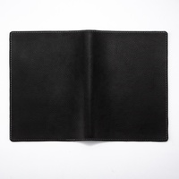 Carnet de notes A5 en similicuir PU souple et personnalisé, carnet noir à couverture souple pour planificateur et Journal intime, carnet de notes A5 à grille pointillée