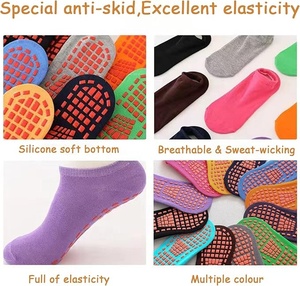 Calcetines Antideslizantes para Trampolín con Logotipo Personalizado, Calcetines de Salto con Agarre Antideslizante para Niños, Niñas y Adultos, para Actividades en Interiores - Product Image 6