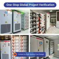 Sistem Surya Hibrida Komersial Sunpal 50KW 80KW 100KW Kit Panel Surya Tiga Fasa
