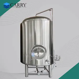 Carry Brewtech 500L 1000 litros de armazenamento inoxidável servindo tanque brilhante brite tanque BBT unitank fermentador cerveja máquina de fermentação