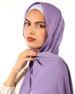 high quality crepe chiffon scarf for Muslim ladies Modern fashion ethnic scarves and shawls for ladies hijab