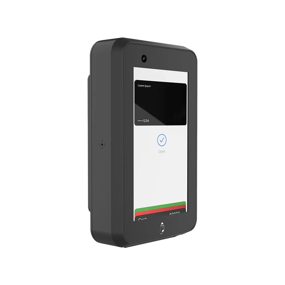 Sistema pos de autoservicio de alta calidad, terminal de pago de ventas desatendida montado en la pared Android CM30