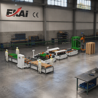 Machine à clouer les palettes en bois FENGKAI SF9030 pour palettes EPAL Euro Block 1200x800, économique, PLC, CE, ISO