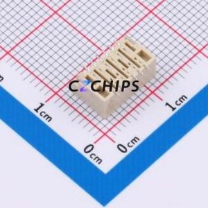 GHD-12AB Wire-to-Board Pin Header SMD,P=1.25mm Connector 2x6P 1.25mm Vertical Mount 12P - Product Image 2